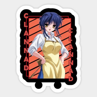 Misae Sagara Clannad Kuranado Anime Sticker